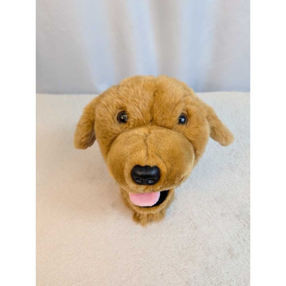 Daphne Dog Head Golf Club Cover Plush Toy Bag Accessory Brown